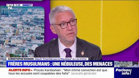 Entrisme des Frères musulmans: "Il est temps de faire le ménage" dans les financements européens, estime Christophe Marion (EPR)