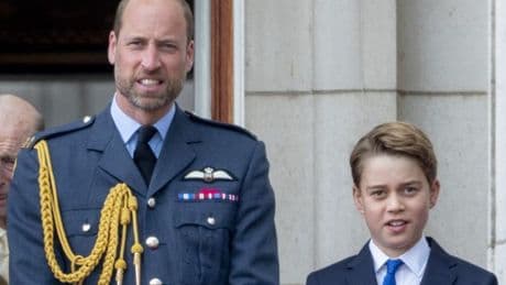 Prince George's sweet nickname for dad Prince William as he joins him at major event