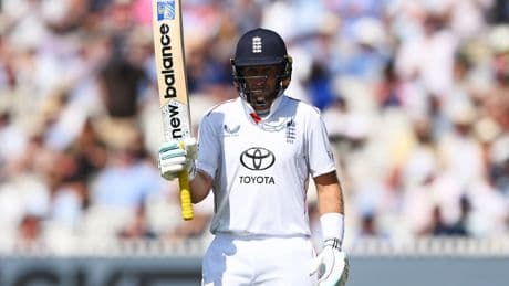England vs India: Joe Root sets unbeaten 99 as Three Lions dig in on opening day of third Test