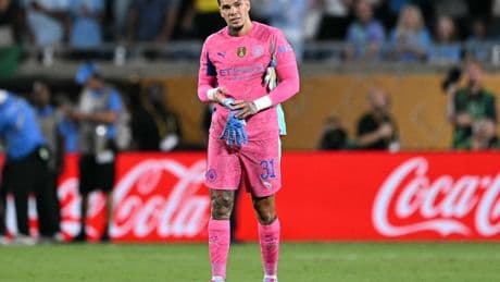 Ederson: Man City star omitted from Premier League opener with exit talks 'progressing'