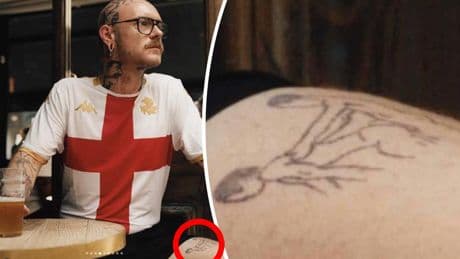 Klub-Post geht viral - Sex-Tattoo bei Trikot-Vorstellung