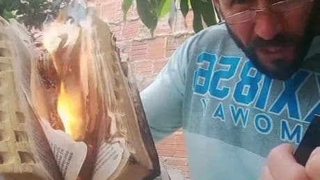 Man who filmed himself setting fire to Bible on social media found shot dead