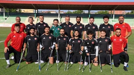 Ampute Milli Takımı Kırşehir'de kampa girdi
