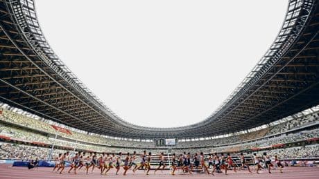 Leichtathletik | Tokios Nationalstadion: Endlich ist die Welt zu Gast