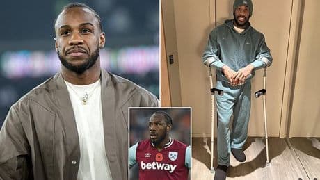 Michail Antonio reveals he could LEAVE West Ham before he is even back in full training five months after horror car crash