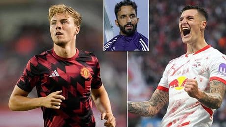 Man United are ready to take a huge loss on Rasmus Hojlund just two years after signing him for £72m - as Red Devils set low asking price amid pursuit of Benjamin Sesko