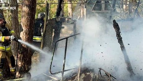 Drohnenangriffe auf Städte in der Ukraine – Verletzte in Charkiw