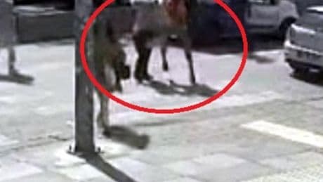 Yol verme kavgasında kadına şiddet