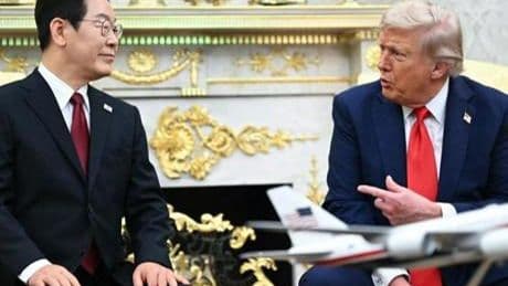 Son Dakika! Güney Kore liderini ağırladı, Kuzey Kore liderini övdü