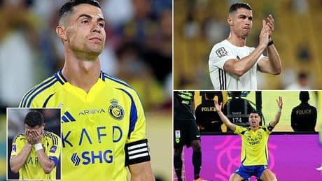 Cristiano Ronaldo's 'future at Al-Nassr is in DOUBT' with 'contract negotiations on hold' - after difficult campaign for Saudi Pro League side