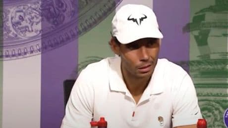 Rafael Nadal stopped Wimbledon interview after court debate as he issued Grand Slam reminder