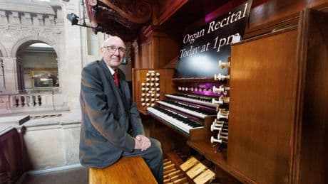 Scottish organist celebrates 55 years of playing at Glasgow museum