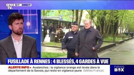 Rennes : quatres blessés dans une fusillade en plein jour - 18/04