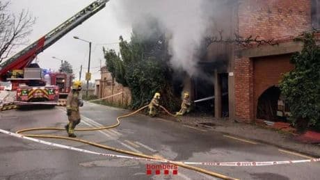 Muere una persona en un incendio en una vivienda de Santa Maria de Palautordera