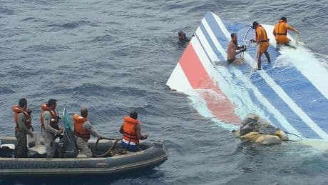 Pilot's harrowing final three words before plane plummeted into ocean killing all 228 on board