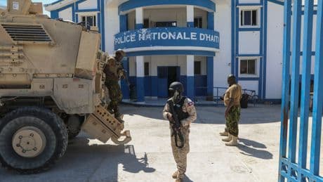 3 Haitian police officers and 2 civilians killed as gangs overrun a central region