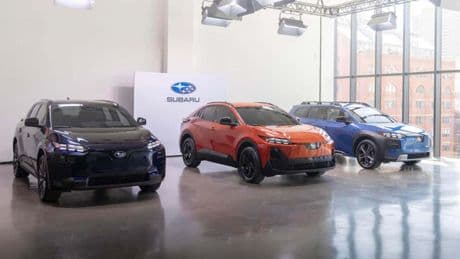 Subaru, in arrivo tre nuove elettriche solo per l’Europa