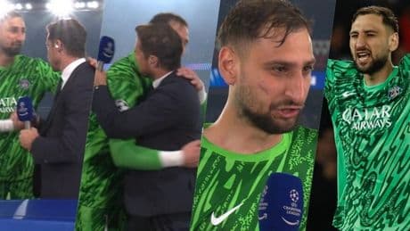 Emozioni Donnarumma, prima l&rsquo;abbraccio con Marchisio poi le frasi su Inter-Psg!