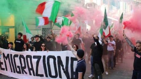 Casapound: "A La Spezia un successo, tensioni solo per colpa degli antifascisti"