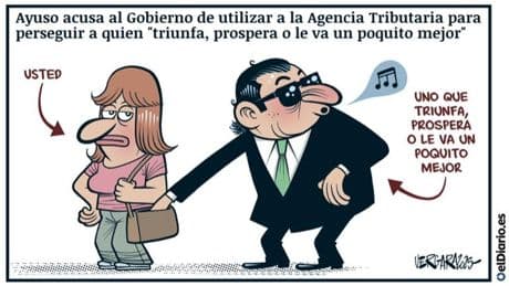 Ayuso con los que prosperan