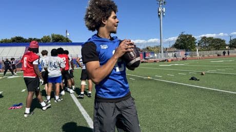 Prep talk: After two knee surgeries, QB Nicolas Johnson is back