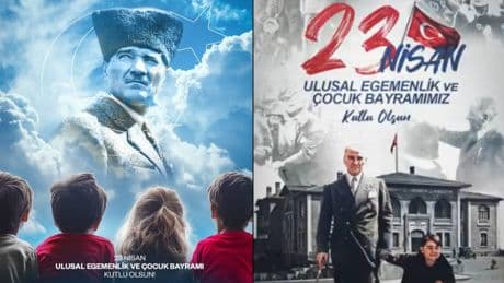 "4 büyükler" den 23 Nisan Ulusal Egemenlik ve Çocuk Bayramı mesajları