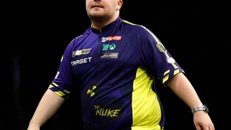 Luke Littler dumped out of Nordic Masters in quarter-finals after surprise loss to stablemate Nathan Aspinall