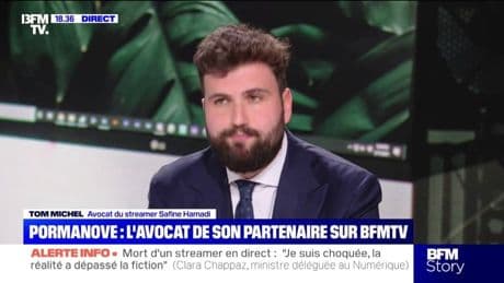 Mort de Jean Pormanove: "L'argent ne bénéficiait pas plus à Safine ou à Naruto", indique Tom Michel, avocat du streameur Safine Hamadi