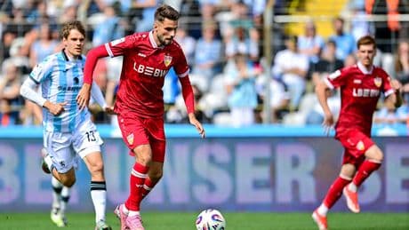 Trotz Sturm-Not - VfB verleiht Bujupi nach Belgien
