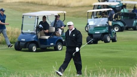 Wie ein großartiger Golf-Sommer Donald Trump gnädig stimmen soll
