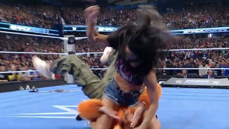 AJ Lee makes stunning WWE return with CM Punk a decade after retiring
