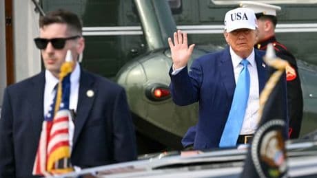 MIKEY SMITH: 10 wild Donald Trump moments as he jets to Scotland and away from Epstein row