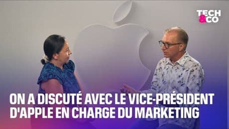 On a discuté avec le vice-président d'Apple en charge du marketing