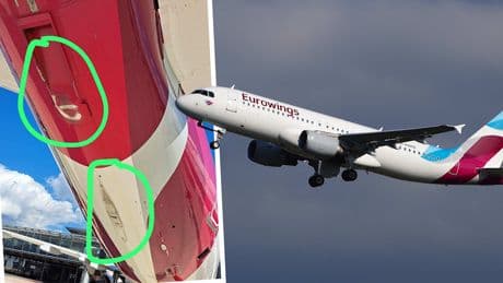 Eurowings-Flug nach Paderborn - Heck schägt auf! Todes-Angst im Malle-Flieger