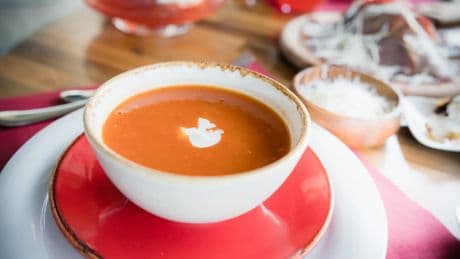 Salmorejo &#039;light&#039; sin gluten, perfecto para el verano