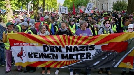 80 Jahre nach Massensuizid: Tausende protestieren gegen rechten Aufmarsch in Demmin