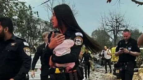 Israels Heldin rettete Baby aus Trümmern - „Das ist der Grund, warum ich Polizistin geworden bin“