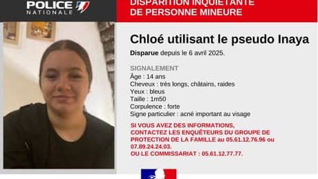 Toulouse : quatre mois après la disparition de Chloé, 14 ans, le parquet ouvre une information judiciaire