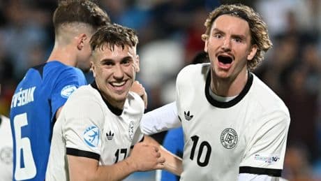 U21-Europameisterschaft: Nick Woltemade kann auch die einfachen Tore erzielen
