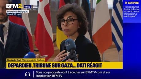 Tribune d'artistes sur Gaza: Rachida Dati souligne qu'ils "sont dans leur rôle"