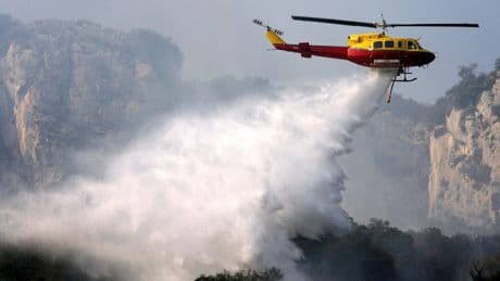 Dans les Alpes-Maritimes, des citernes continuent d’être installées pour lutter contre les feux de forêt