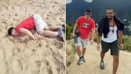 British tourist collapsed on a beach after being ‘spiked and robbed’ in Rio
