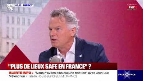 "Plus de lieux 'safe' en France": "Il est quand même gonflé monsieur Darmanin (...) c'est d'abord à lui de se remettre en cause", estime Fabien Roussel (PCF)
