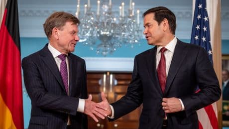 Antrittsbesuch in den USA: Wadephul versucht es mit zwanghafter Zuversicht