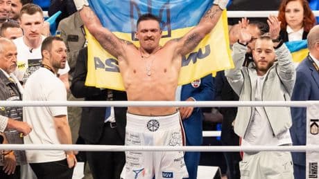 Usyk gegen Dubois: Den Stolz der Ukraine auf den Schultern