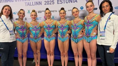 <p>Eurogymnica Torino, l&rsquo;Italbaby entra nella storia: oro agli Europei di Tallinn</p>