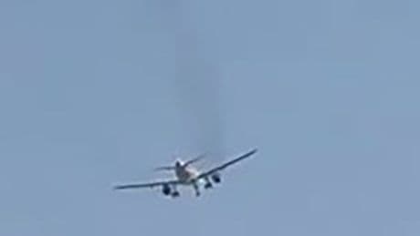 Horror moment plane 'explodes' into flame shortly after takeoff
