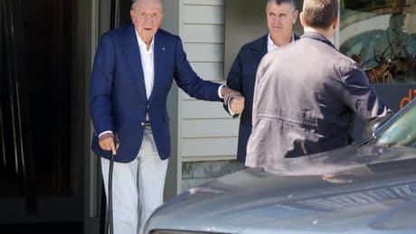 Juan Carlos I, antes de la conciliación con Revilla este viernes: "Hace mucho que no voy a Santander"