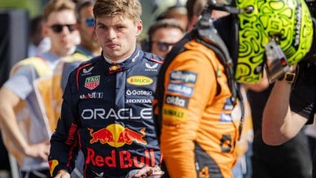 Verstappen vierde in kwalificatie Spa, pole voor Norris