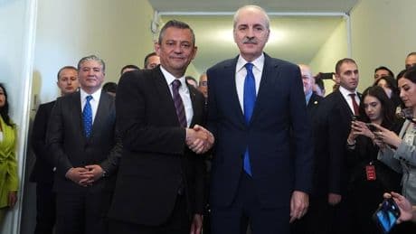 TBMM Başkanı Kurtulmuş'tan CHP Genel Başkanı Özel'e ziyaret